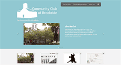 Desktop Screenshot of brooksideclub.org